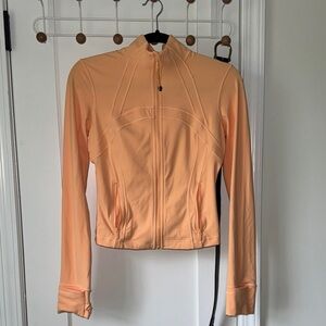 lululemon rock melon crop nulu nwot